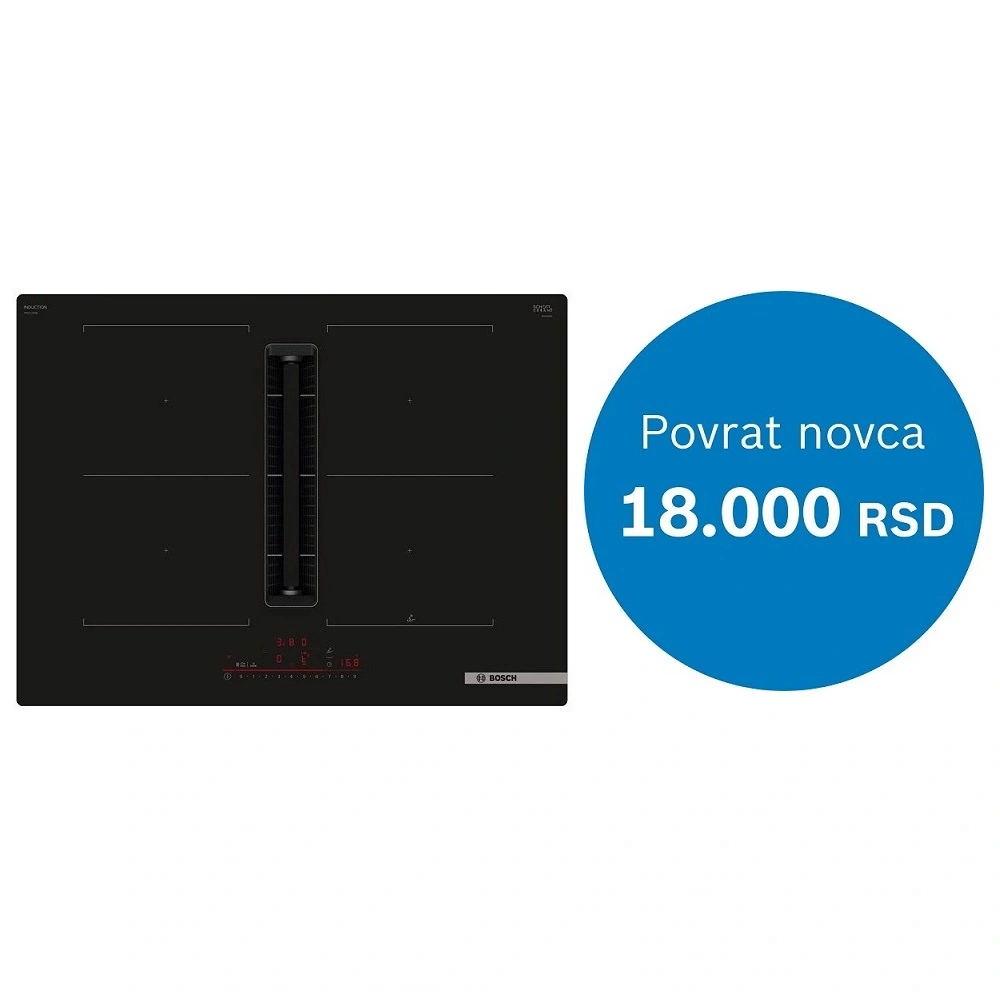 PVQ711H26E Bosch indukciona ploča sa aspiratorom - Inelektronik